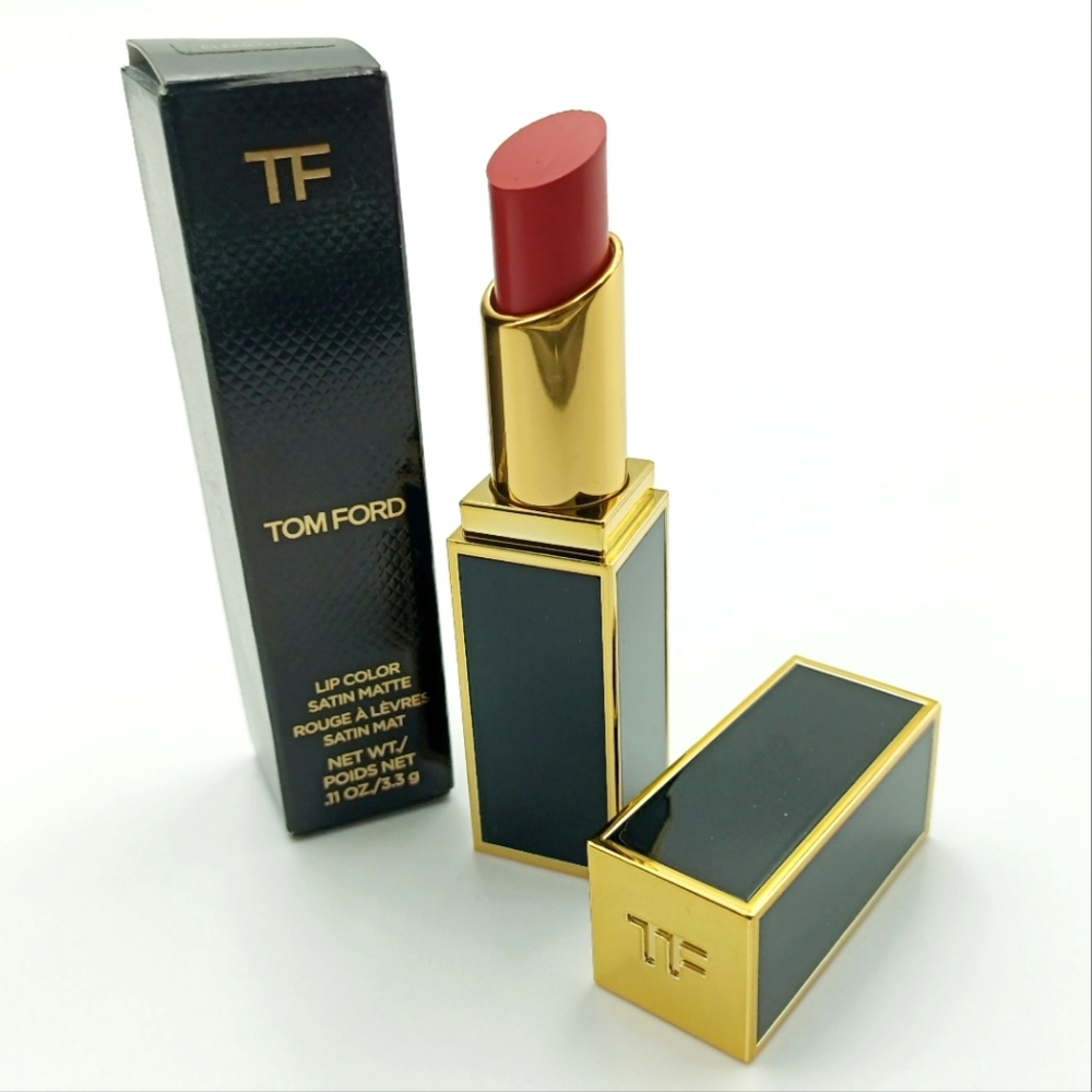 New In Box Tom Ford Lip Color Lipstick Satin Matte finish.Clementine#25 .11Fl Oz